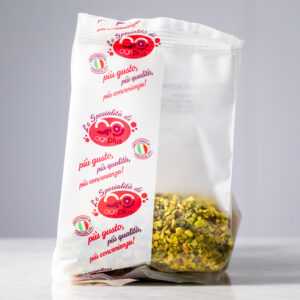 Granella di pistacchio tritata per dolci e pasticceria in busta