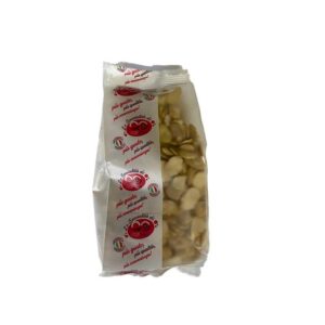 Fave decorticate siciliane in confezione, legumi secchi pronti all’uso