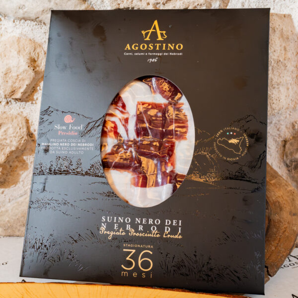 Salsiccia di suino nero tipica siciliana artigianale