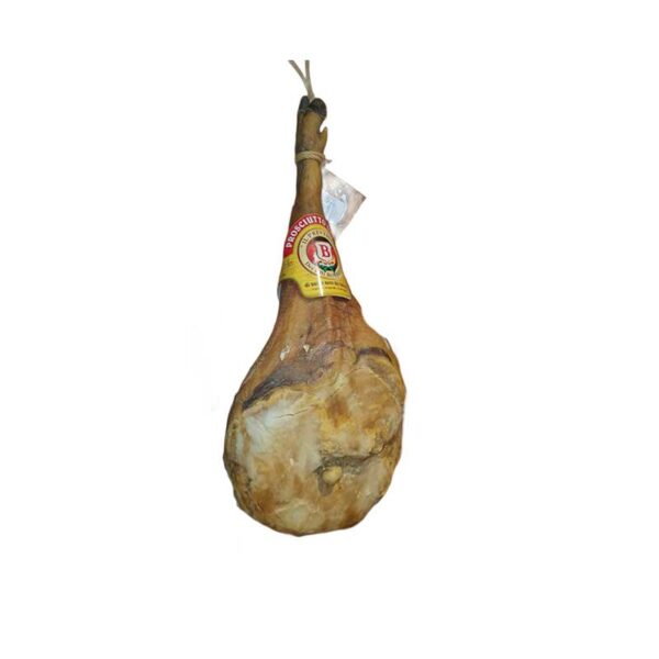 Prosciutto crudo siciliano intero, salume stagionato artigianalmente